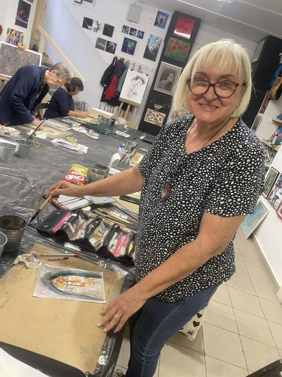 Király Mandi festőművész