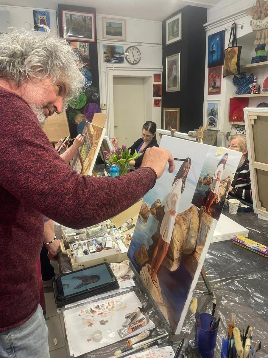 Cene gál István festőművész